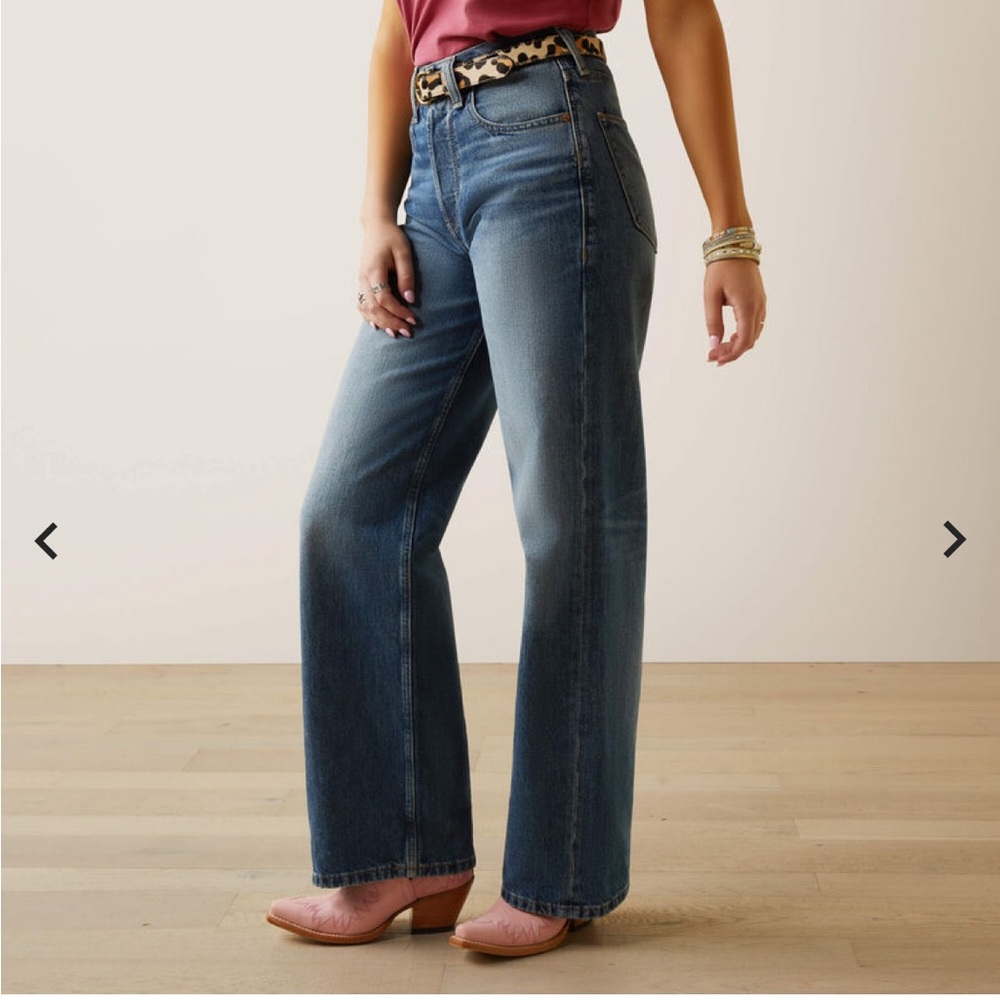Ariat Ultra High Rise Tomboy Wide Leg Jean